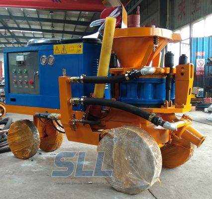 Китай машина брызг цемента потребления воздуха 7-8м3/Х, прочная намочила машину Шоткрете смешивания поставщик