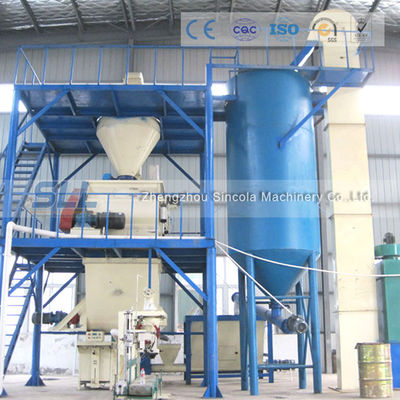 Китай автоматическая производственная линия миномета 10-15Т, завод миномета сухого смешивания строительных материалов поставщик
